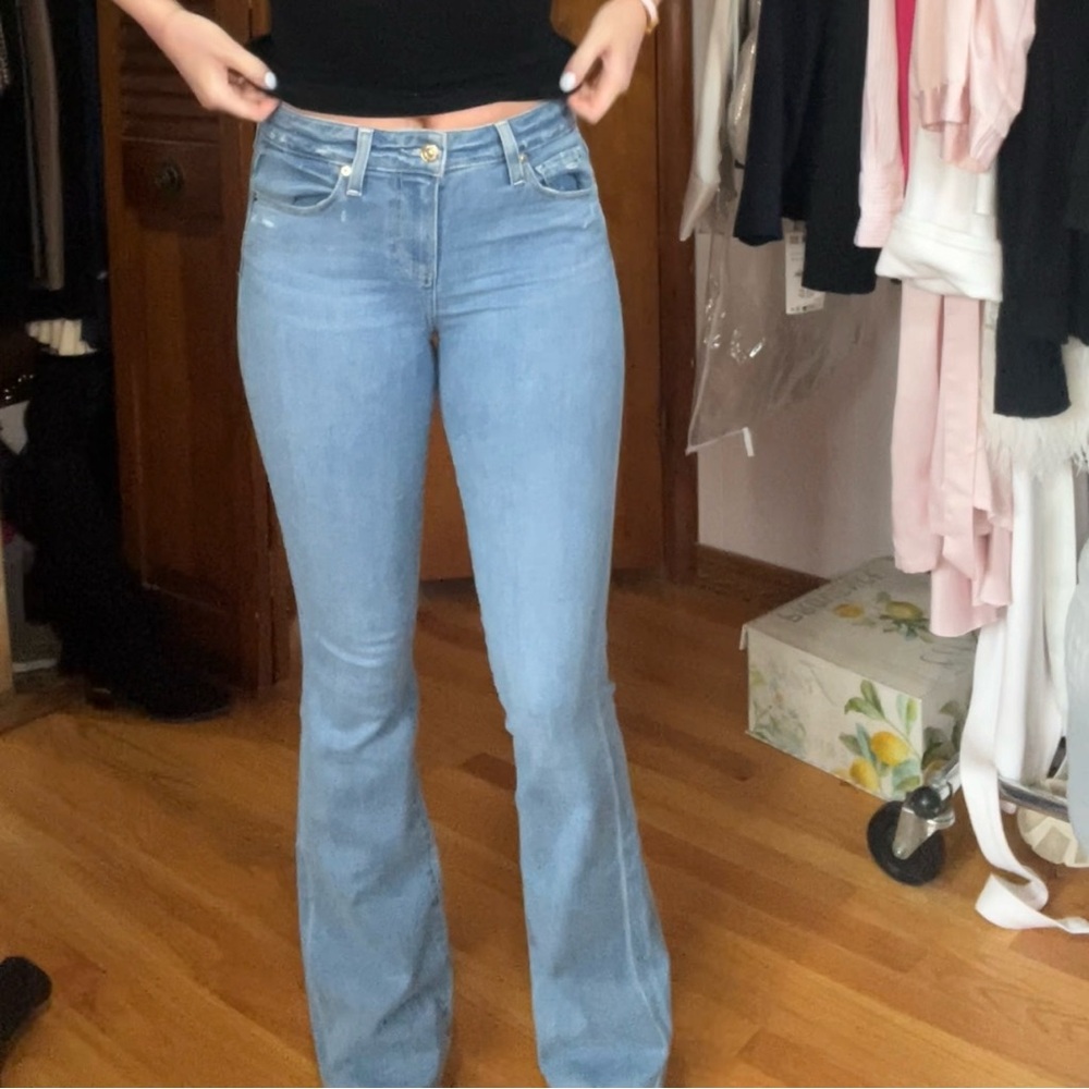 ‼️MOVING SALE‼️ PAIGE Women's Manhattan Slim Boot Cut Jeans